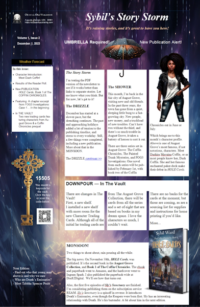 The Story Storm Newsletter, PDF format